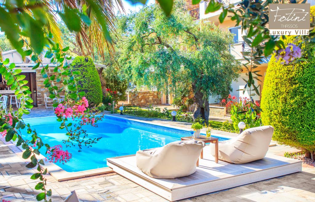 Luxury Villa Fotini Тасос Экстерьер фото