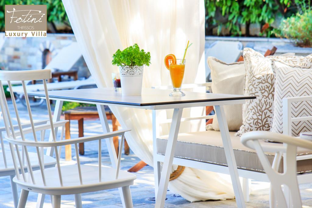 Luxury Villa Fotini Тасос Экстерьер фото